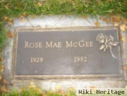 Rose Mae Andrews Mcgee