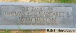 Margaret E Whorton