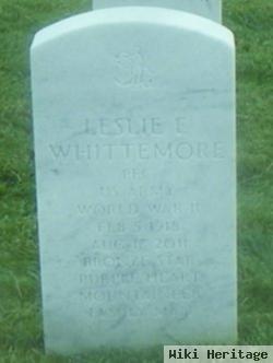 Pfc Leslie Elvin Whittemore