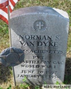 Pvt Norman S Van Dyke
