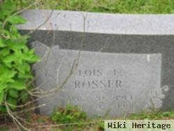 Lois Fee Rosser