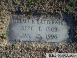 Thelma B. Satterwhite