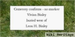 Vivian Hildred Binley