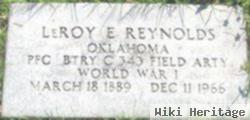 Leroy Elmer Reynolds