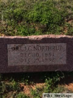 Mrs Joanna Gertrude "josie" Miller Northrup