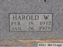 Harold W. Surratt