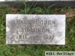 Paul Boden Holdren