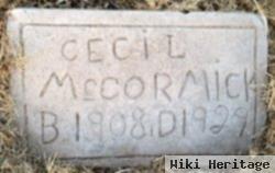 Cecil L. Mccormick