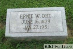 Ernest W "ernie" Ort