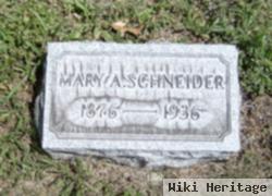Mary A. Schneider