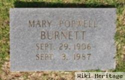 Mary Anna Popwell Burnett
