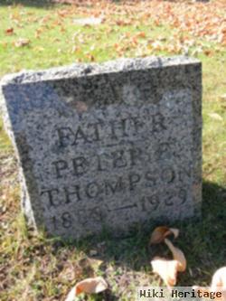 Peter E Thompson