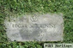 Edgar W Kalnins