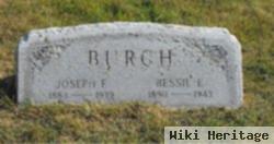 Joseph F Burch