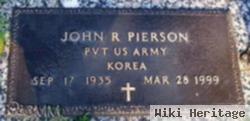 Pvt John R Pierson