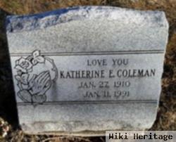 Katherine E. Coleman