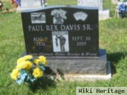 Paul Rex Davis, Sr