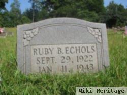 Ruby B Kay Echols