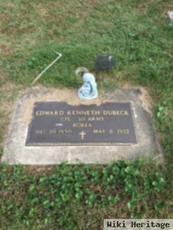 Corp Edward Kenneth Dubeck