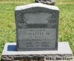 William R Collette, Jr
