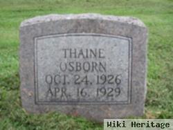 Thaine Osborn