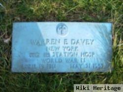 Warren E. Davey