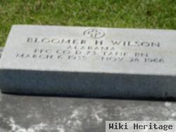 Pfc Bloomer Harold Wilson