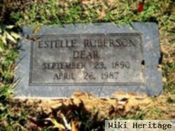 Estelle Roberson Dear