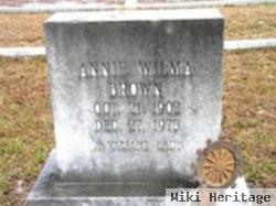 Annie Wilma Brown