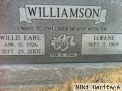 Willis (Earl) Williamson