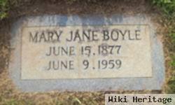 Mary Jane Boyle