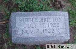 Ruth E Britton