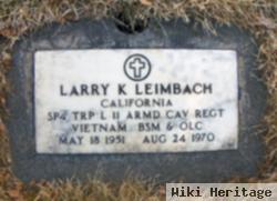 Spec Larry Kenneth Leimbach