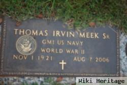 Thomas Irvin Meek, Sr