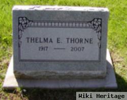 Thelma E. Thomasson Thorne