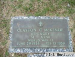 Clayton C Mckenzie