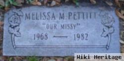 Melissa M. Pettitt