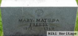 Mary Matilda Freese