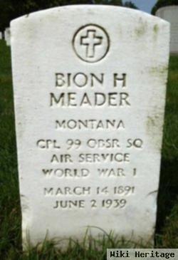 Bion H Meader