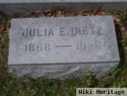 Julia E. Dietz