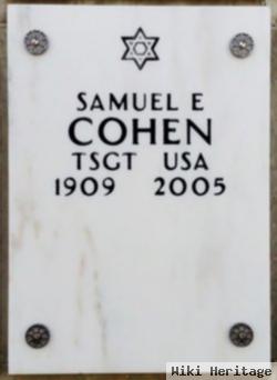 Samuel E Cohen