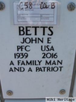 Pfc John Ellis Betts, Jr