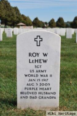 Sgt Roy William Lehew