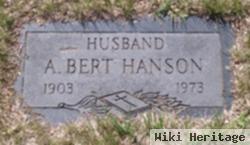 A Bert Hanson