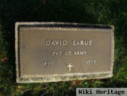 Pvt David Larue