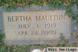 Mrs Bertha Mauldin