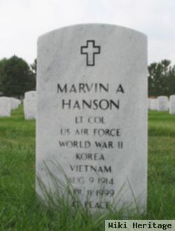 Marvin A Hanson