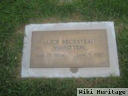 Alice Beckstead Vanpatten