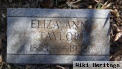 Eliza Ann Taylor