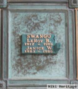 Leroy B Swango